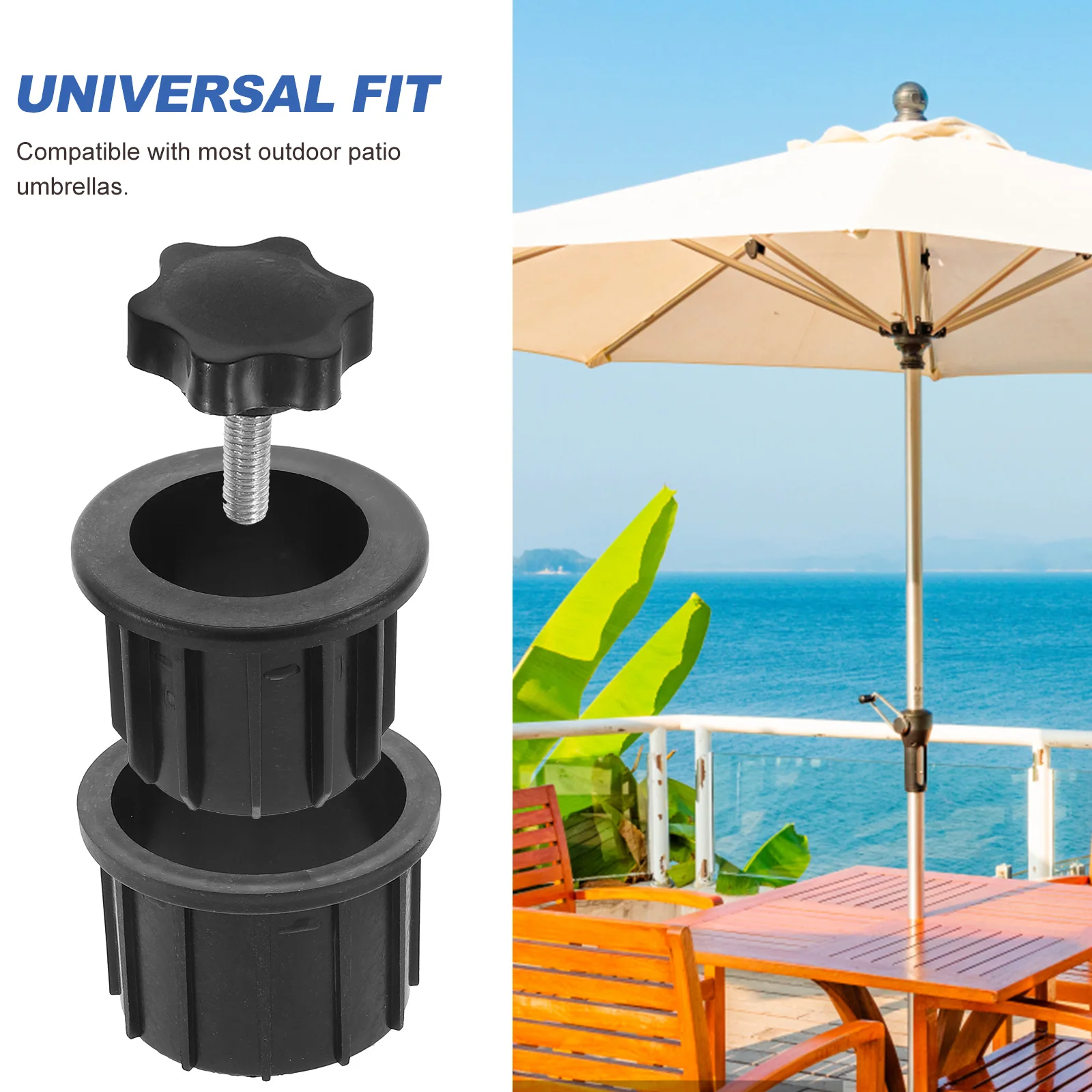 

1Set Umbrella Base Stand Screw Plug Cap for Patio Parasol Ground Anchor Heavy Duty Beach Umbrella Holder Replacement Parts