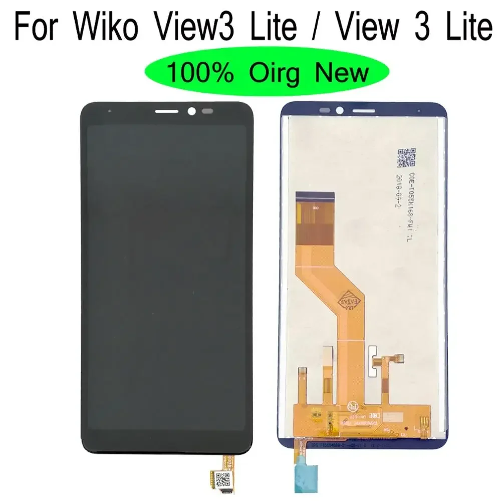 Shyueda 100% Original Neue Für Wiko View3 Lite/Ansicht 3 Lite LCD Display Touchscreen Digitizer