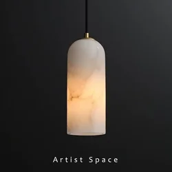 Nordic  Spanish Marble LED Pendant Lamp For Bedroom Bedside Living Dining Room High Quality Decoration Chandelier Lights