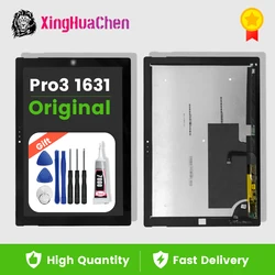 Aaa + Origineel Voor Microsoft Surface Pro 3 Pro3 1631 Lcd-Scherm Touchscreen Digitizer Assemblage Voor Surface Pro 3 Lcd Vervanging