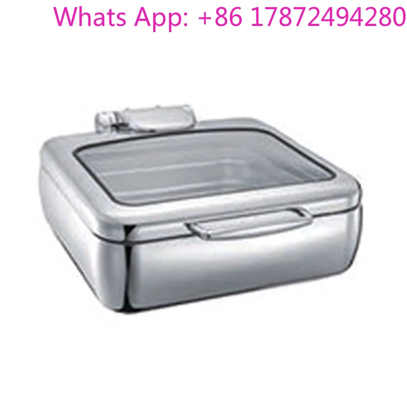 2/3 Square (for Induction Cooker) 6L Meal Stove Hotel Restaurant Restaurant Soup Sauce Preservation Furnace Stainless