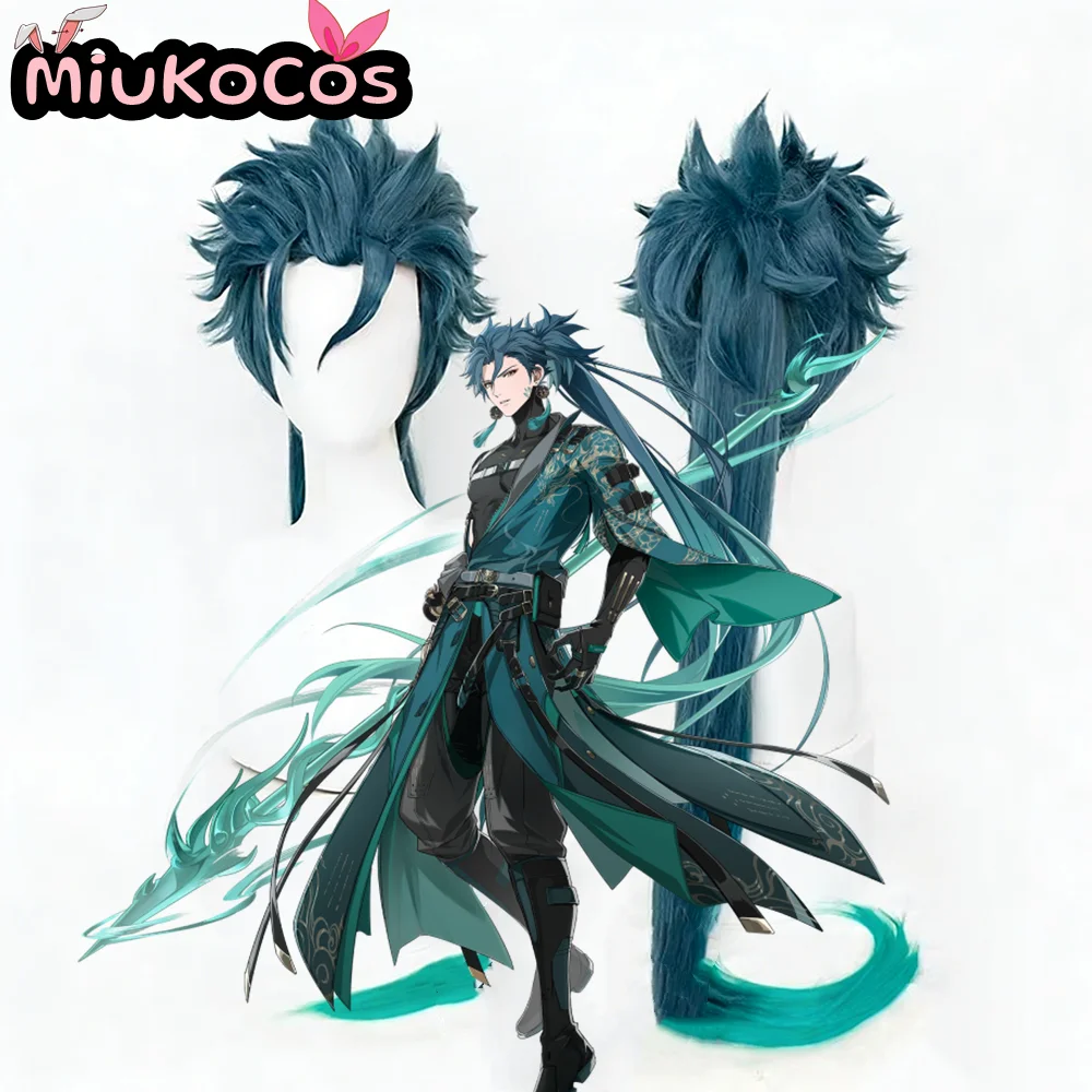 

В НАЛИЧИИ Парик для косплея Jiyan MiukoCosplay Game Wuthering Waves Косплей