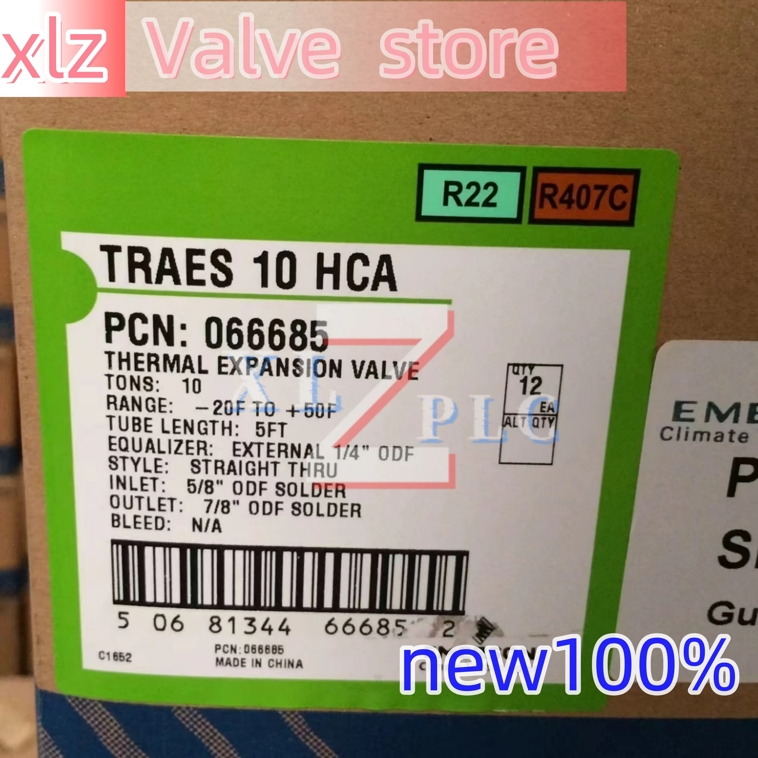 Emerson expansion valve  BAE 5 HCA  TRAES10HCA