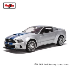 Maisto 1:24 2014 Ford Mustang Street Racer Super Duty car model die-casting static precision model collection gift toy tide play