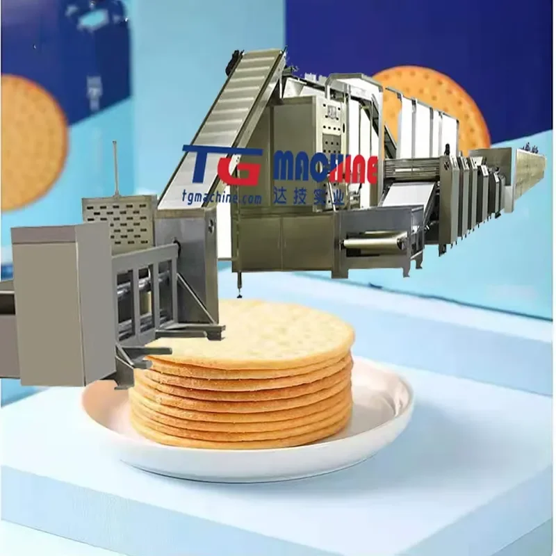 New Soft Biscuit Forming Machine Finger Cracker Sandwich Wafer Rotary Molder 304 Stainless Steel High Productivity Bakery