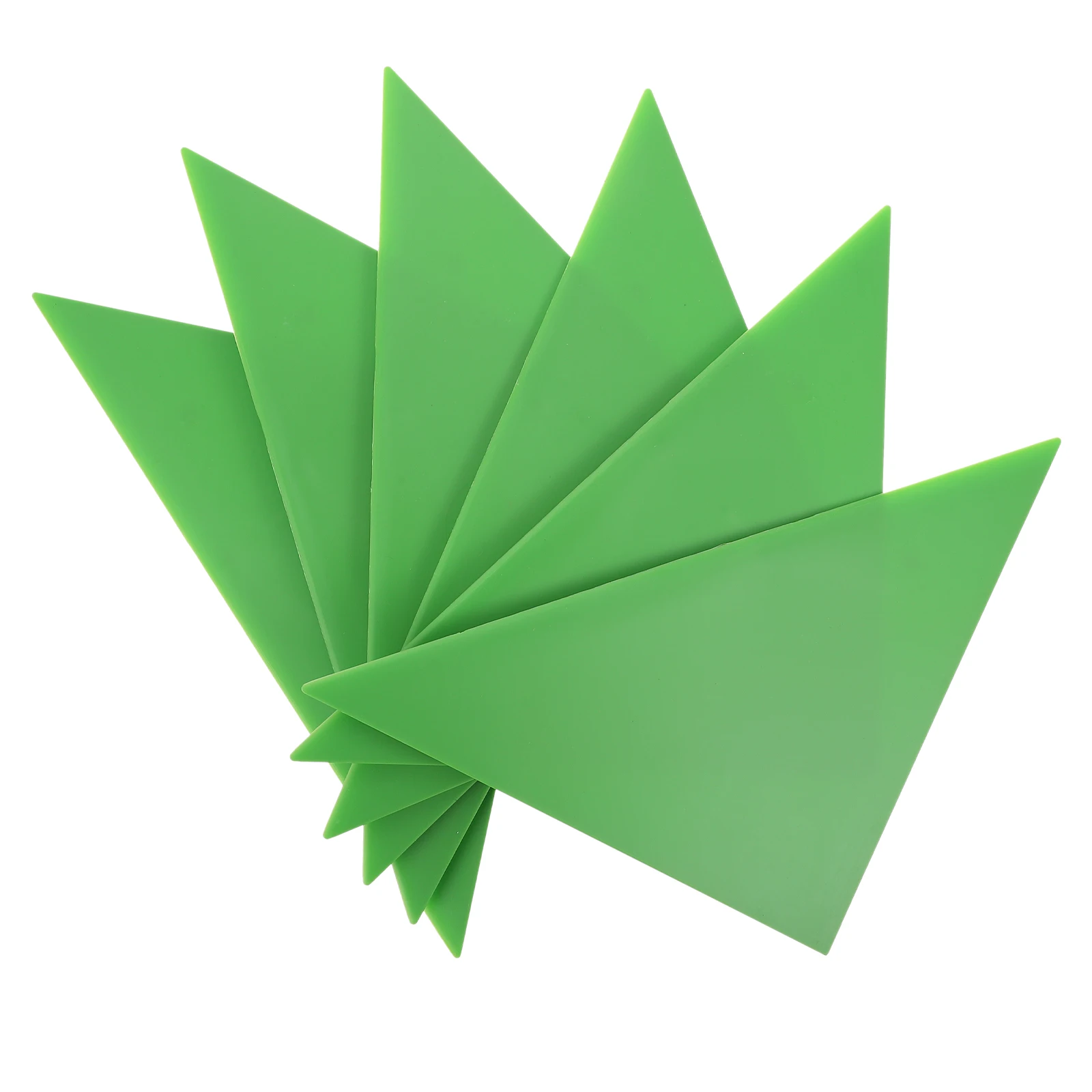 

6pcs Football Table Accessories Corner Protector Green Triangle Bumper Guards Plastic Edges Cushion Anti Scratch Universal Fit