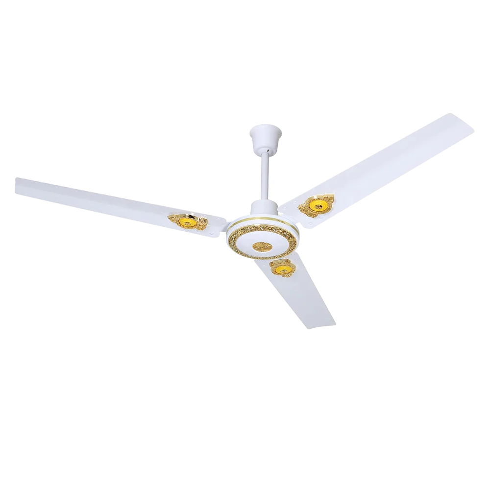 Copper Motor Electric Solar-Powered Outdoor Household Hotel Air Cooling 48/56 Inch Useful Classical ceiling Fan With Decoration