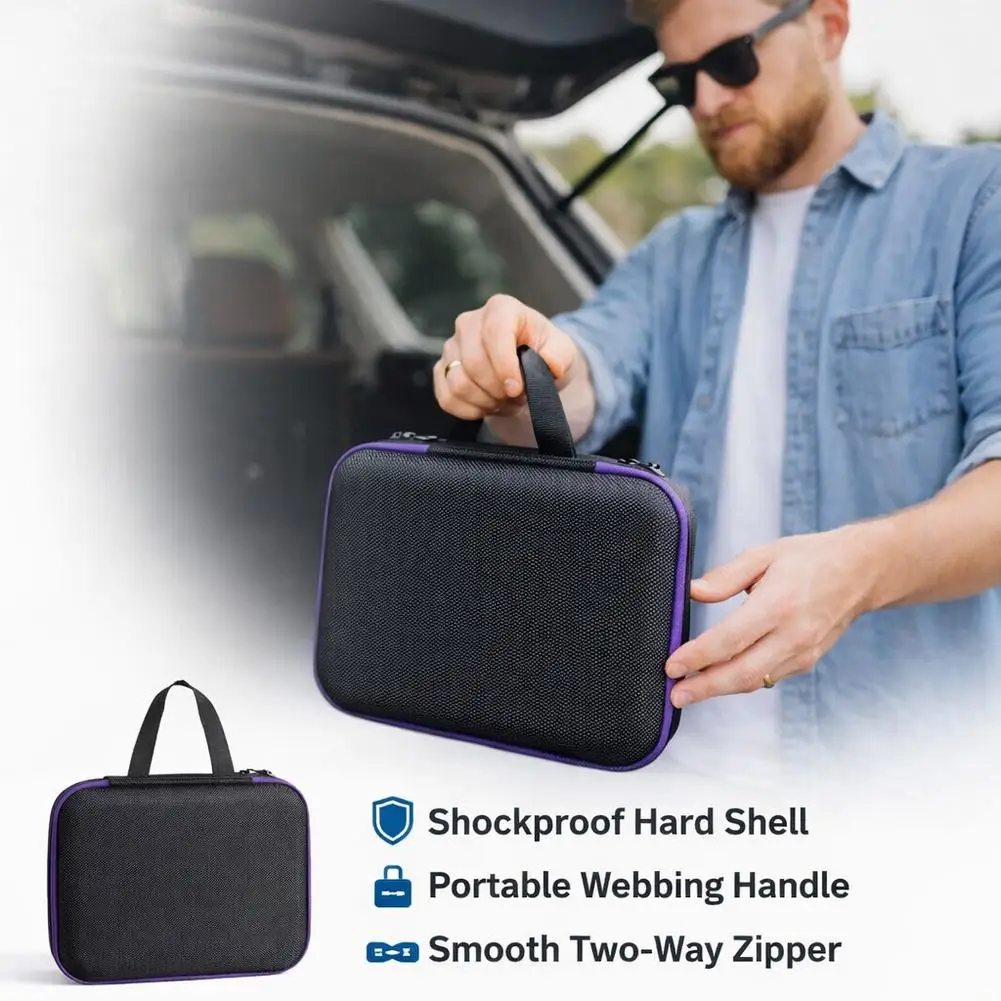Oxford cloth bag storage Double-Zipper Storage Bag for Electricians Grinding Accessories Portable Organizer