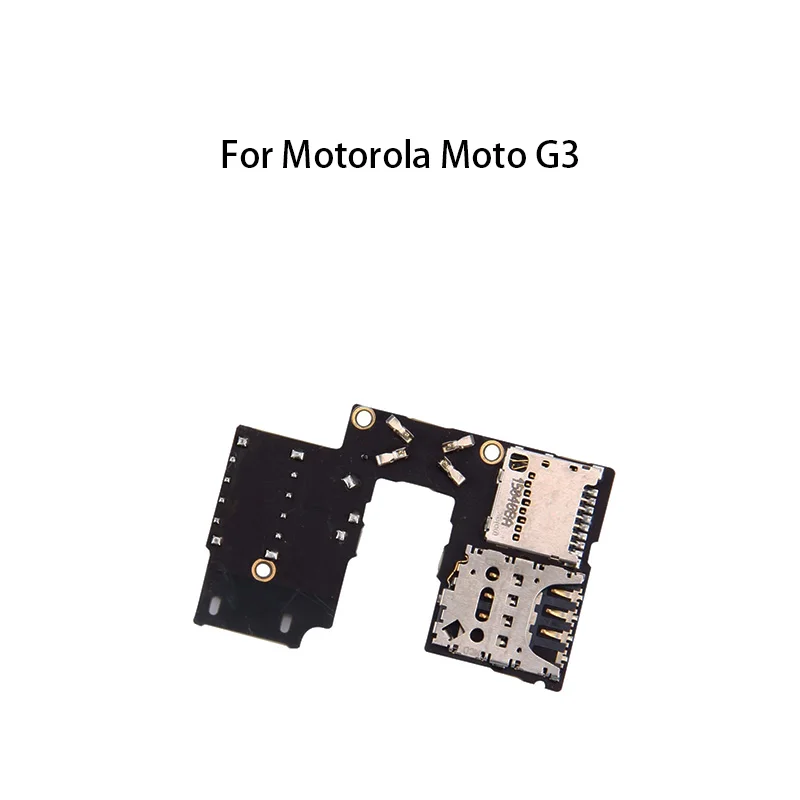 

Org Single Sim & SD Card Slot Holder Flex Cable For Motorola Moto G3 XT1540 1541 1548