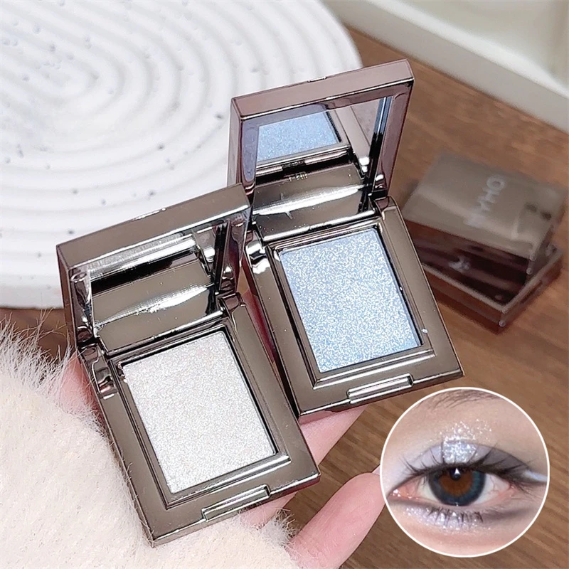 MYHO Zhu Zhan 4色多目的クリーム、チーク、アイシャドウ、口紅、高光沢、マット、美白のオールインワンプレート、pseu