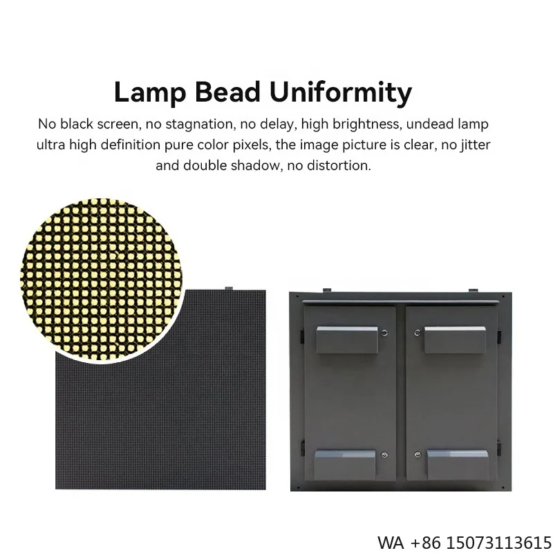 جدار فيديو LED بمسافة صغيرة عالية الدقة - شاشة P10/P8/P6/P4/P3/P2.5 داخلية P5 خارجية #1