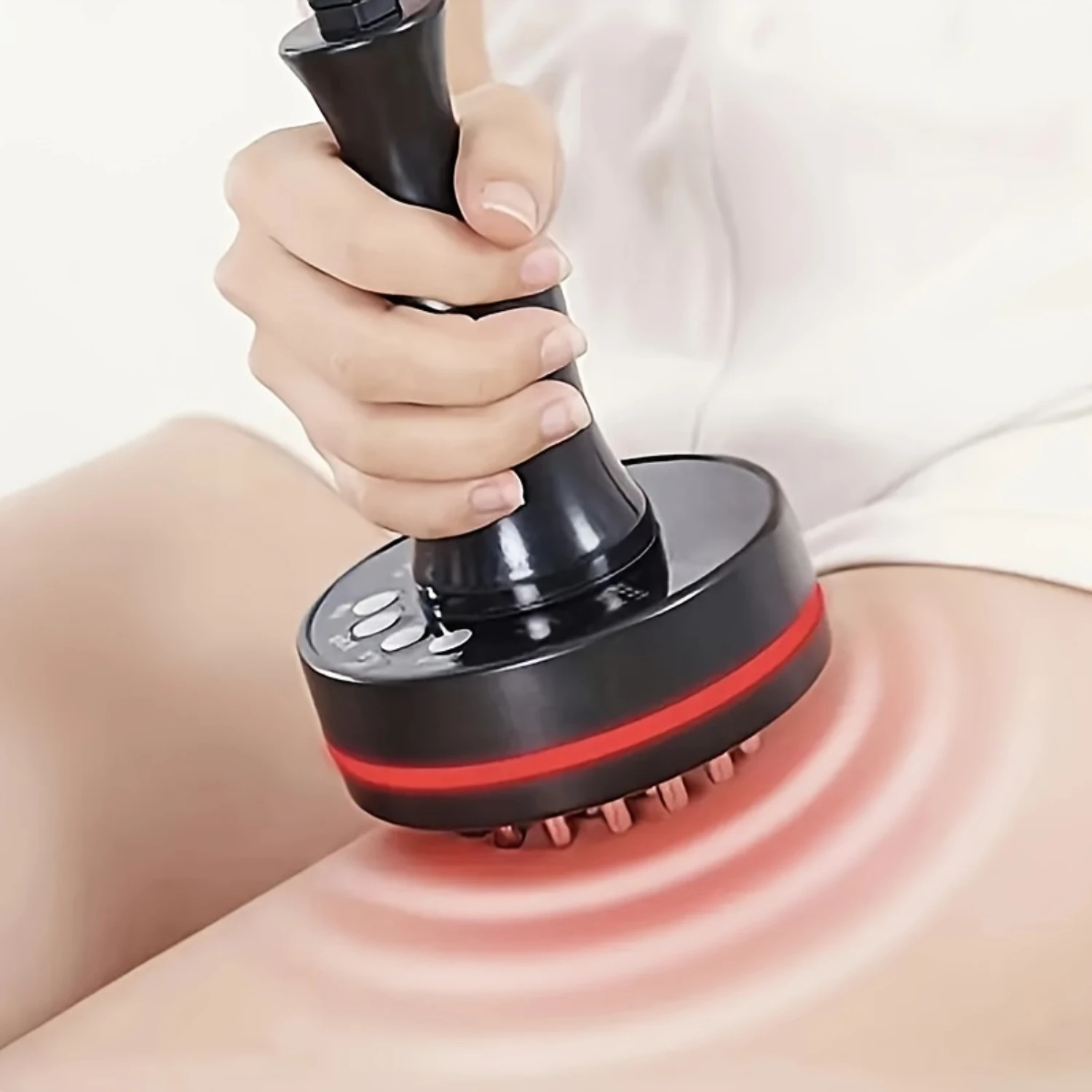 Meridiaanborstel Draagbare intelligente lichaamsmassageborstel Handheld Gua Sha Massager Tool Cadeaus voor vrouwen Moederdagcadeau