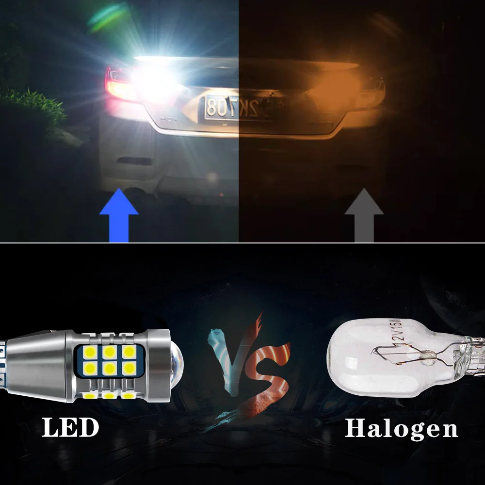 

2x T15 Signal-Lamp LED Bulb Car Reverse Light Tail Lamp Accessories For Mercedes Benz S-Class W221 2005-2009 2010 2011 2012 2013