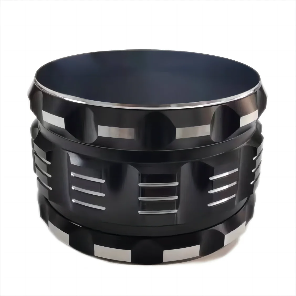 75mm 4 Layers   Aluminium Herb Grinder spice grinder