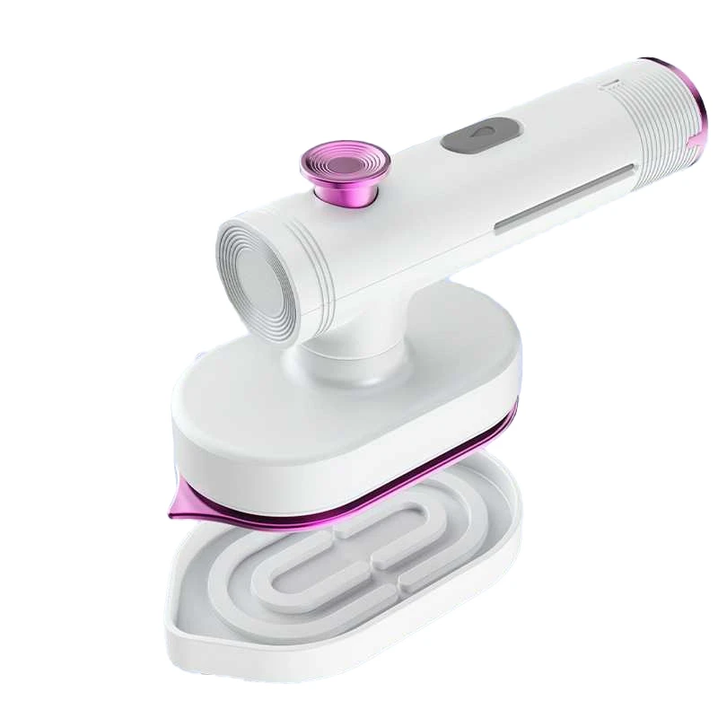 1 Piece Portable Steamer For Clothes Ironing&Steaming 2 In 1 Fabric Wrinkle Travel Iron US Plug B