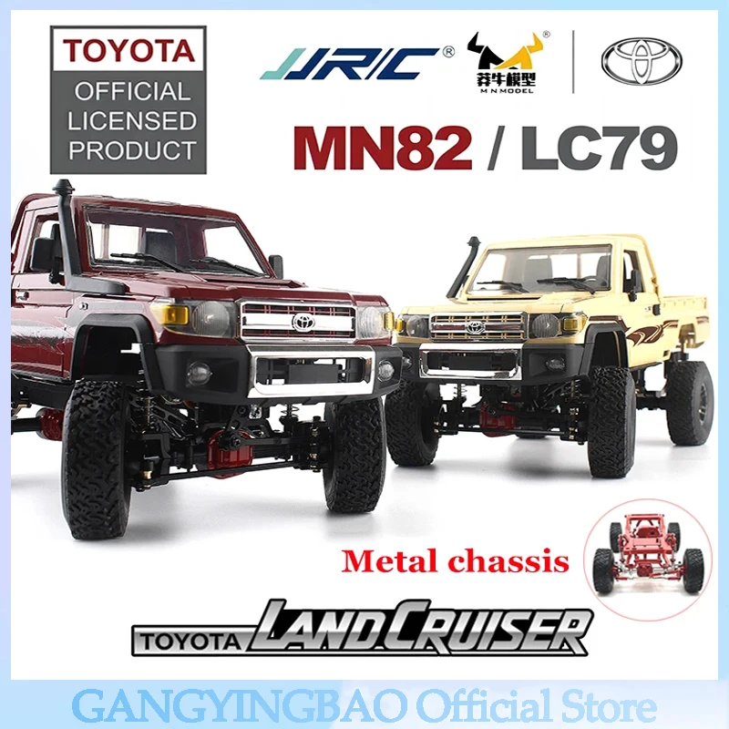 

Metal MN82 Remote Controlled Climbing Off-road Vehicle 1:12 Full Scale 4WD for Toyota LC79 Simulation RC Model Children Toy