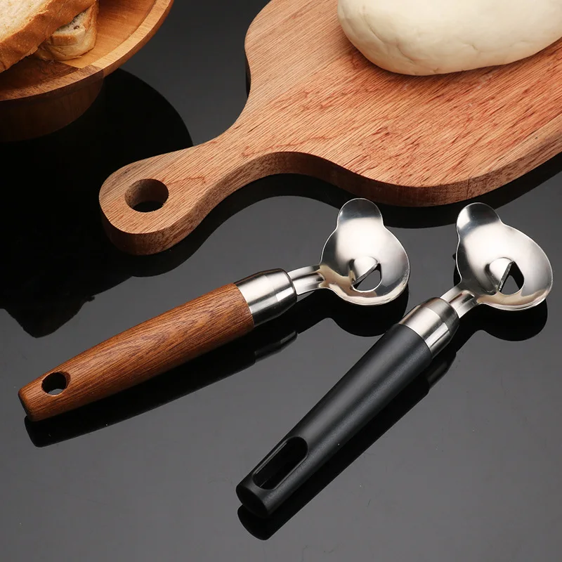 

304 stainless steel wooden handle noodle cutting multi-purpose noodle cutting tool