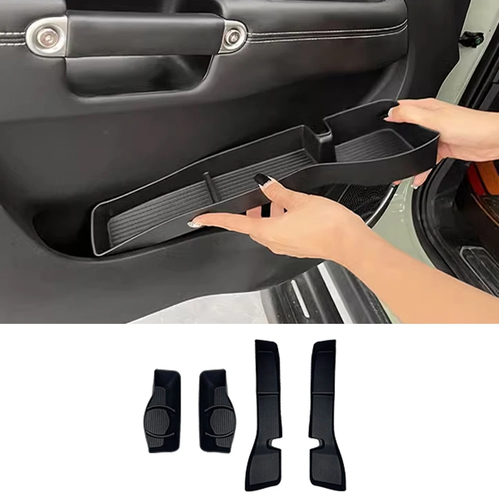 

Подходит для 2021-2025 Tank 300, ящик для хранения с дверной канавкой, оригинальное обновление автомобиля TPE, специальная встроенная модификация формования