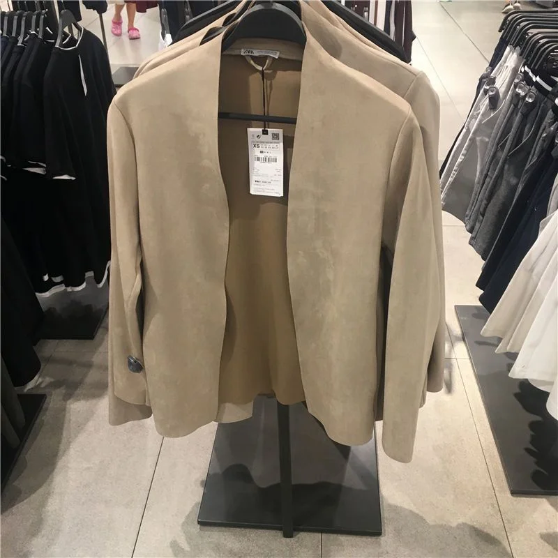 

Spring Autumn Style Suit Men Korean Version Trendy Casual Solid Color Fashionable Small Suit Jacket Handsome Loose British Style