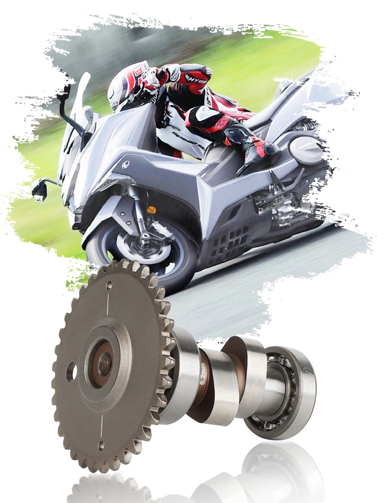 NIBBI Motorrad GY6 125cc 150cc Nockenwelle Racing A12 16002/P63 Nockenwellen für Offroad-Motocross-Roller – Detail 1