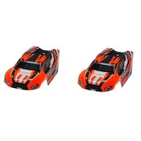 2X 1/16 RC Car Body Shell For SG1602 SG 1602 RC Vehicles Model Car Spare Parts,Orange