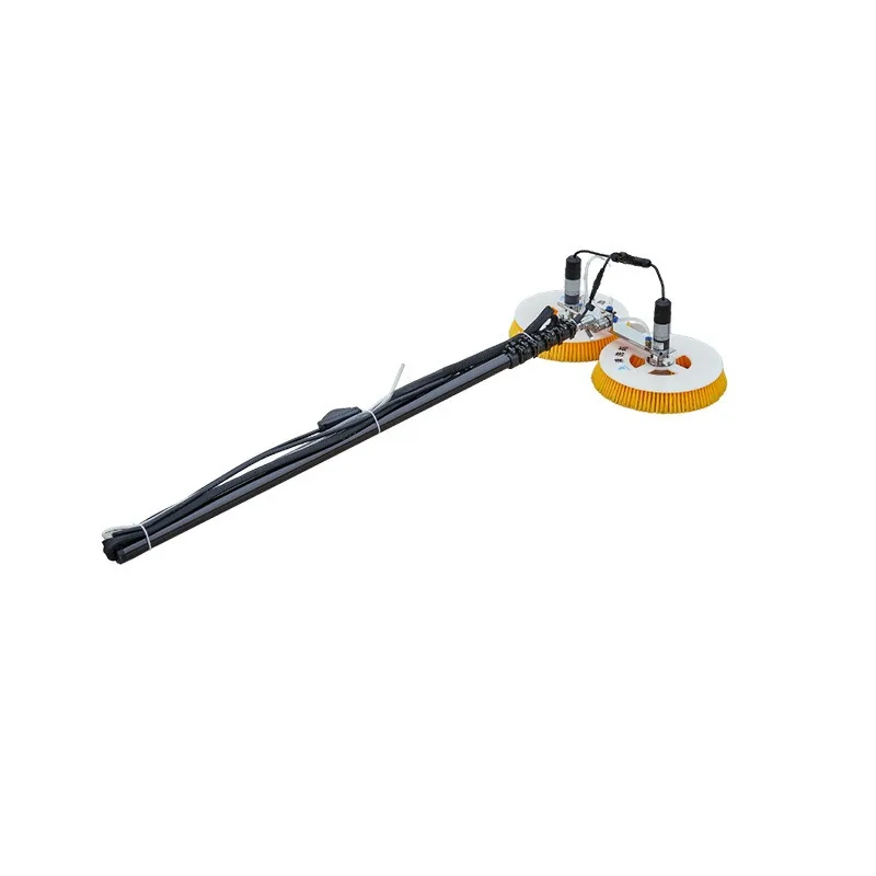 For Electric Automatic Cleaning Double Handheld Cleaning Brush Dual Power Photovoltaic Panel Machine Factory Solar Water Spray