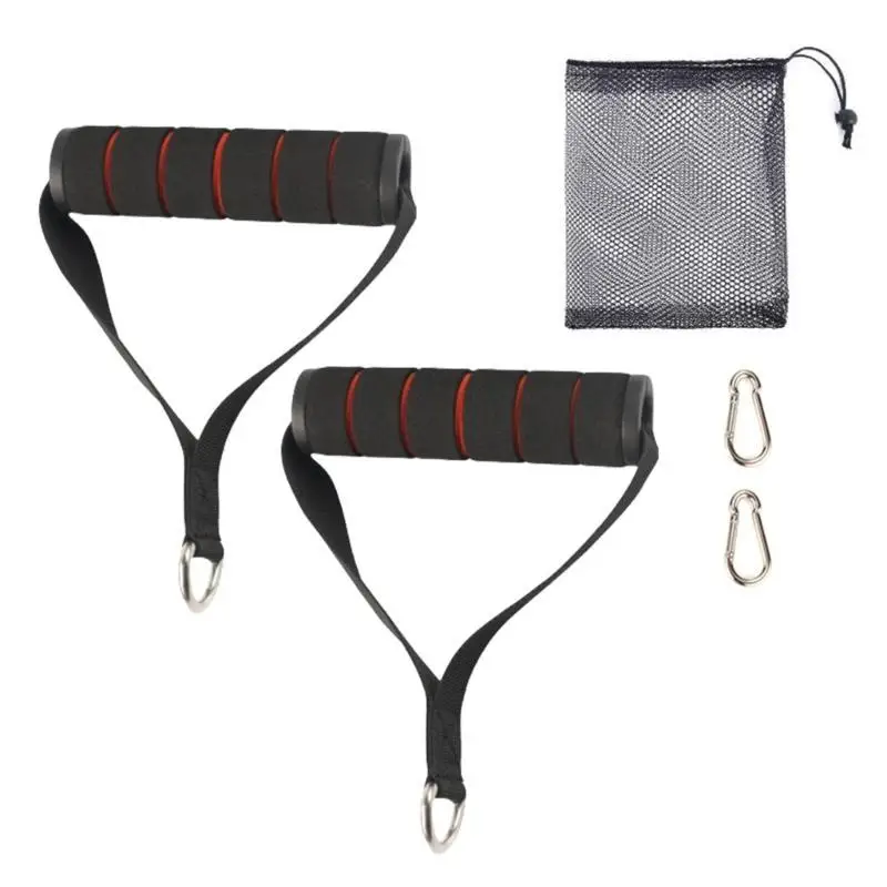 652F 1 زوج مجموعة مقبض آلة كابل الصالة الرياضية، مرفقات التمرين لفرقة المقاومة، مقبض آلة الكابل مقبض التمرين