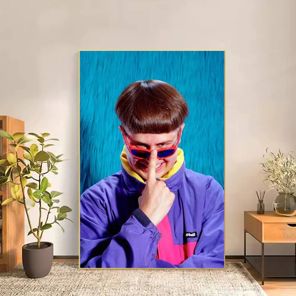 Alien Boy RIP O-Oliver Tree Poster Versatile HD Waterproof Wall Art Self-Adhesive Decor for Any Space Ideal Gift