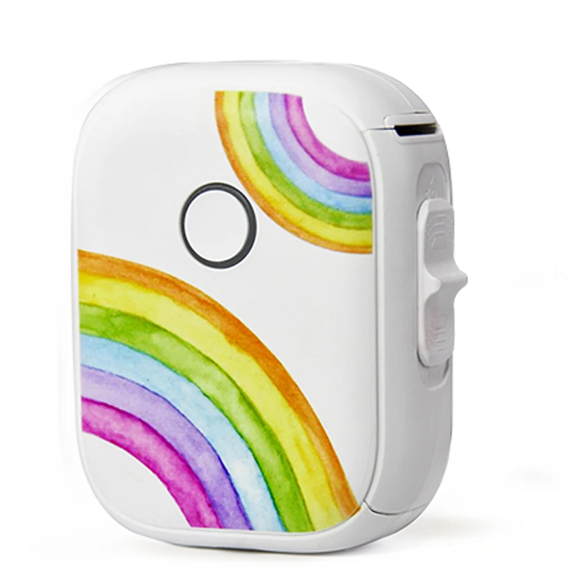 새로운 휴대용 라벨 메이커 P12 무선 블루투스 연속 라벨 프린터 라벨 메이커 기계 보관 사무실 홈, C