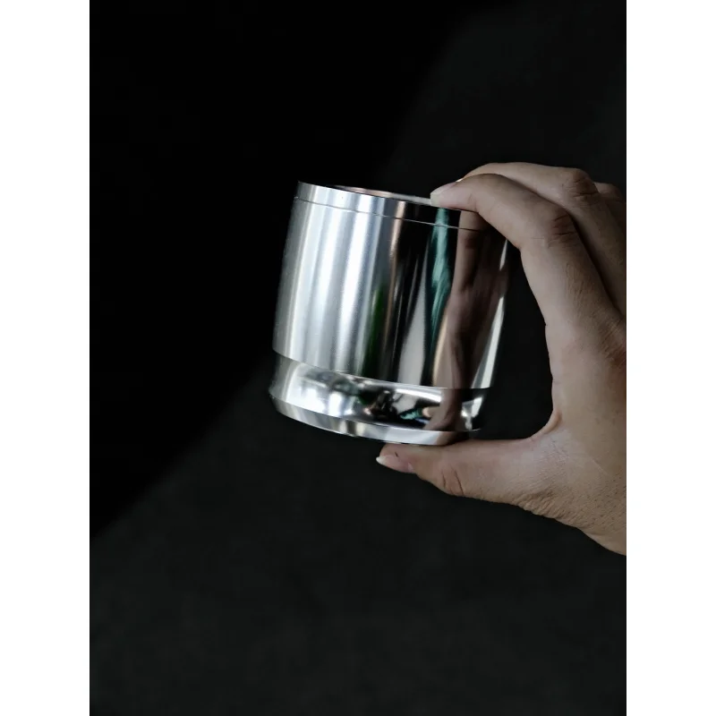 Śmieszny szalony kubek do kawy w proszku EG1 do ręcznego zaparzania włoskiego proszku, szczelny magiczny przyrząd HG1 EK43