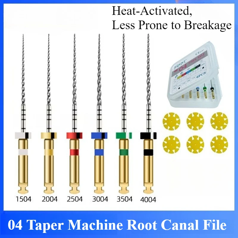 

Dental Heat-Treated Memory Nickel-Titanium Root Canal File Large Size Machine Reamer Extended Machine-Use Endodontic File Tool