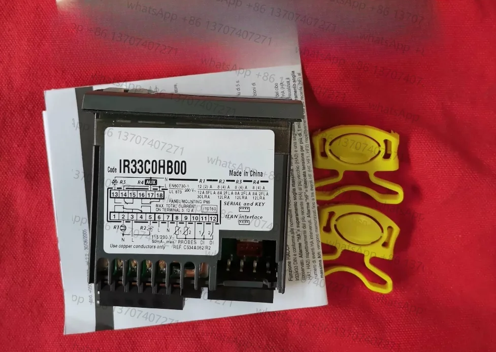 Новый оригинальный термостат CAREL IR33C0HB00 IR33COHBOO IR33 CAREL, регулятор температуры