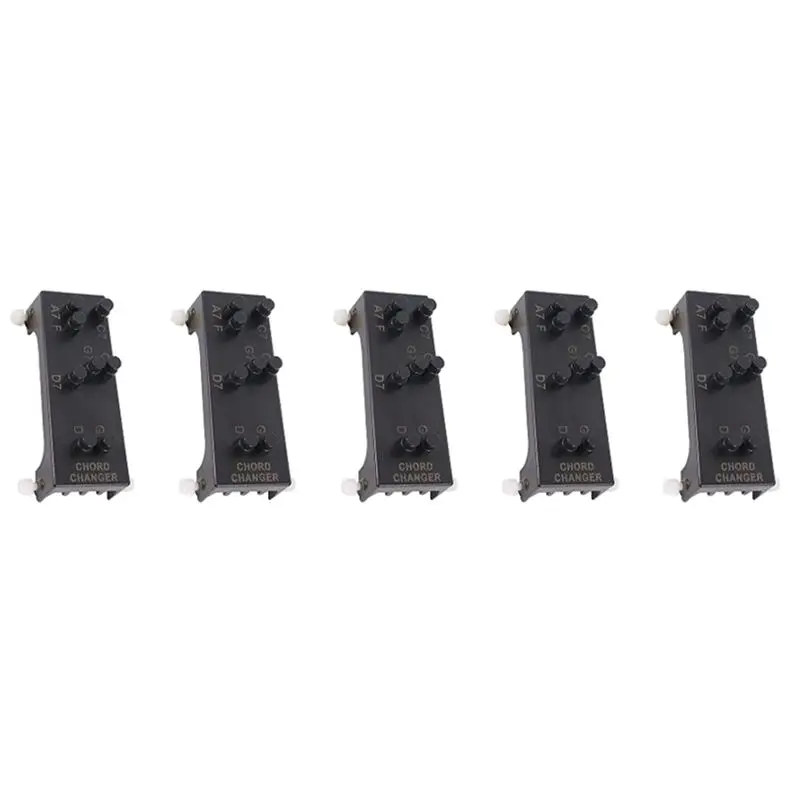 ABUE-5X Ukulele Chord Changer,Ukulele Aid Learning System Teaching Aid For Beginner
