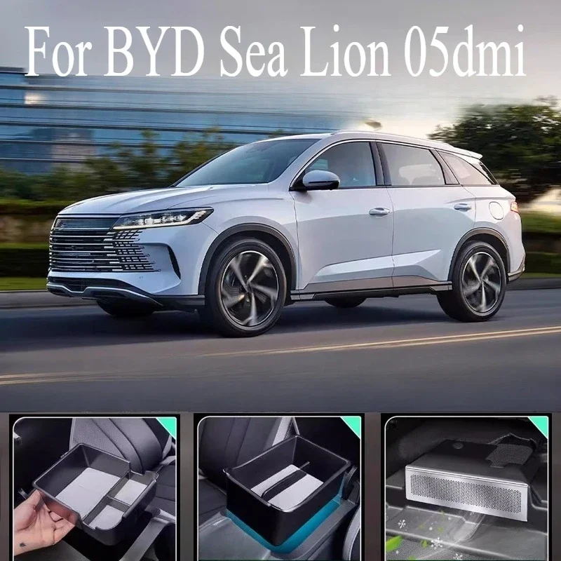 

For BYD Sea Lion 05dmi Car Door Handle Protective Cover Original Color Non-slip and Sweat-proof Supplies Modified Accessories