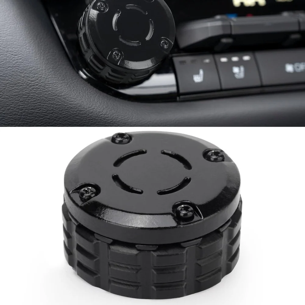 Radio Control Knob For Toyota For Tundra For Sequoia 2022-2025 Volume Tuning Button ABS Black Replacement Part 86128-0C060 Car I
