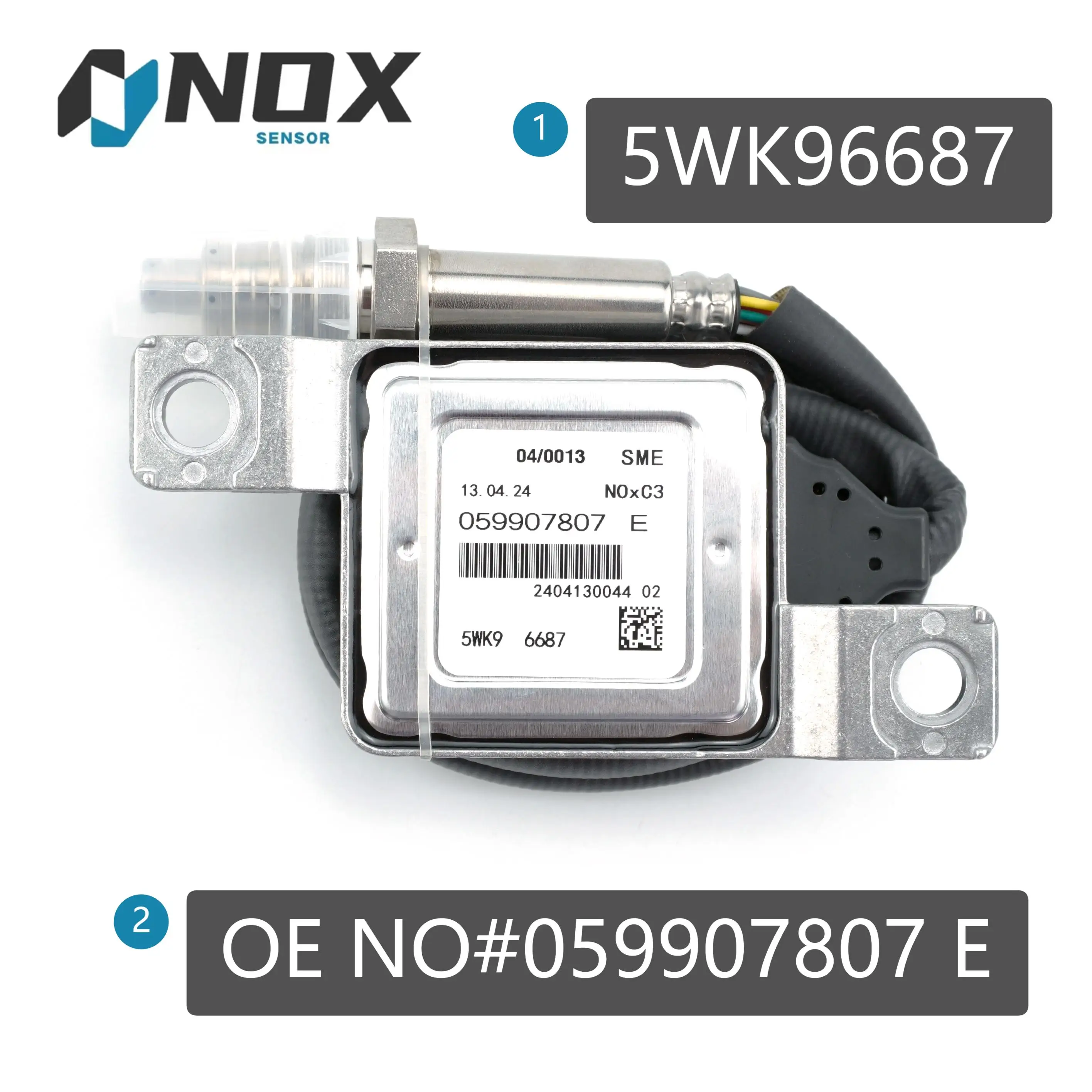 

High Quality Genuine Nox Nitrogen Oxide Sensor For Audi Q7 VW Touareg Diesel 3.0L 09-14 5WK96687 059907807E