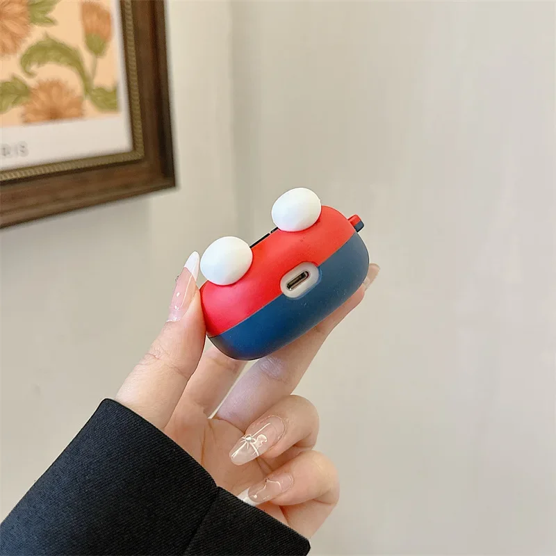 Cartoon Racket Case for AirPods 4 Airpod 1 2 3 Pro Pro2 Bluetooth Earbuds Charging Box Protective Earphone Case Cover