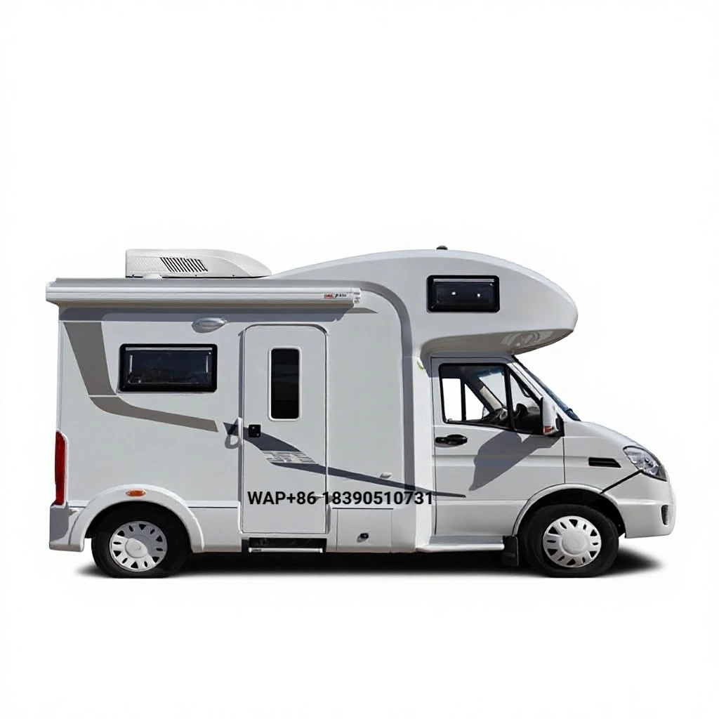 

For Electric Vehicle-Mounted All-in-One Ultra-Thin Roof-Mounted RV Air Conditioner with 9000-12000 BTU Heating & Cooling 220V