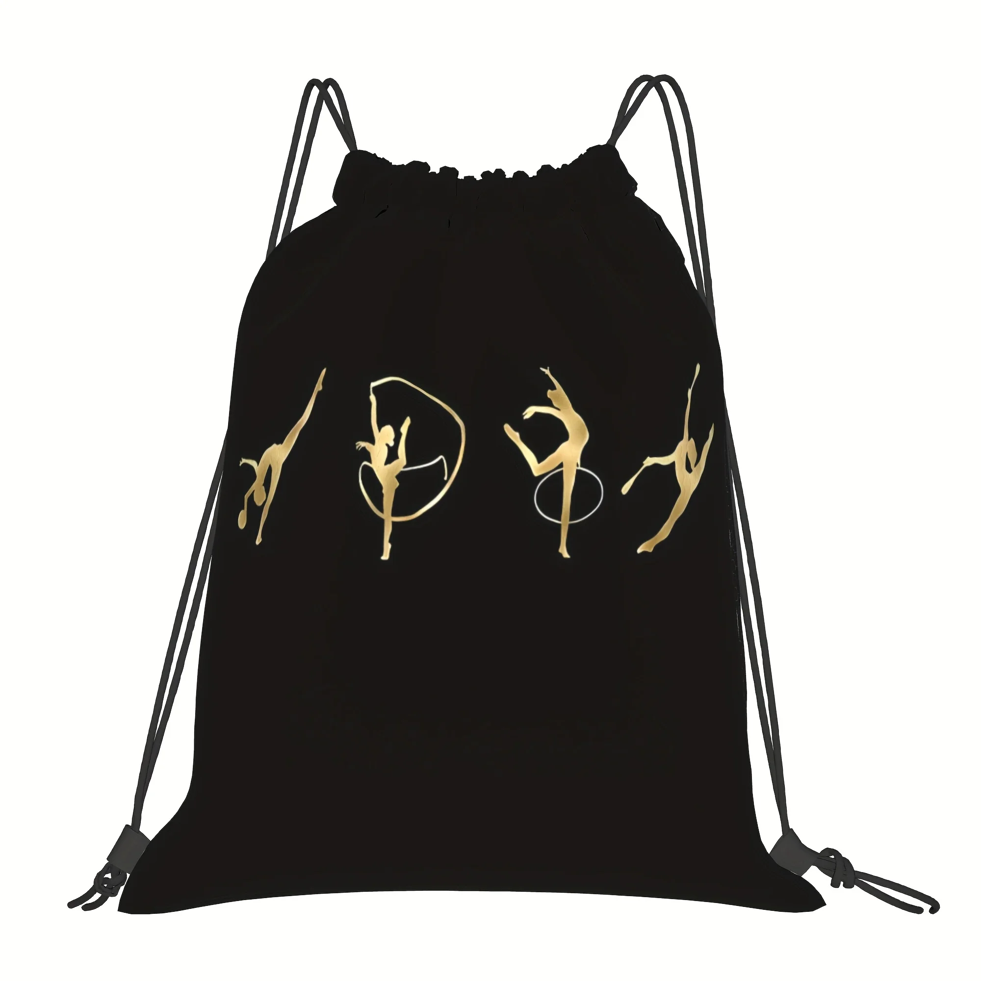 Rhythmic Gymnastics Shoulder Bag, Specially Designed for Gymnasts—features Soft Shell with Adjustable Drawstring