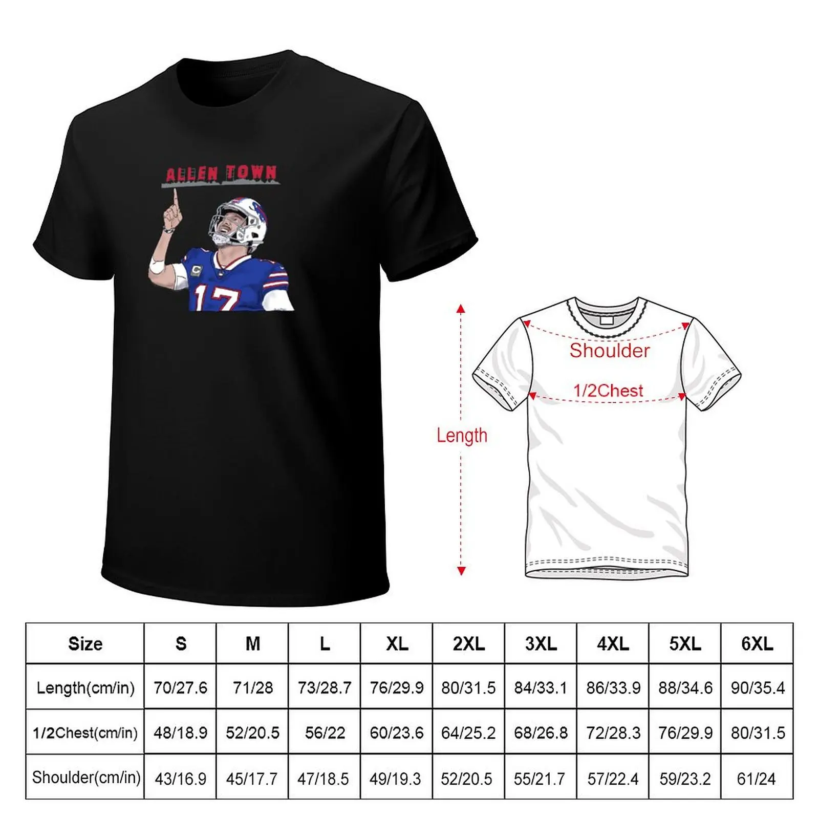 Welcome to Allen Town T-Shirt Plus Size Lightweight Tee Shirt