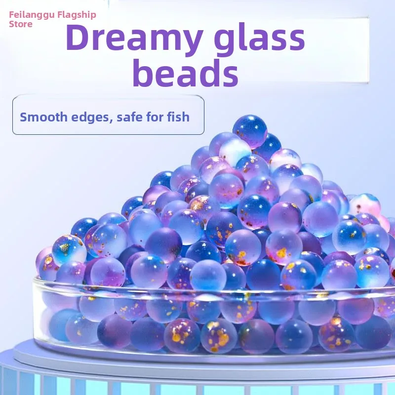 

Декоративный песок из стеклянных бусин для аквариумов Resin Landscape Eco Tank, для создания подводного ландшафта