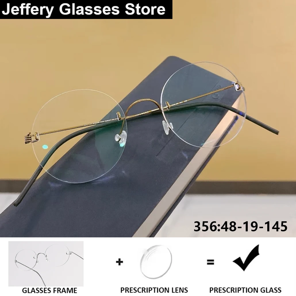 denmark-brand-round-rimless-optical-glasses-frame-4g-ultralight-screwless-356-prescription-eyeglasses-no-rim-spectacles-eyewear