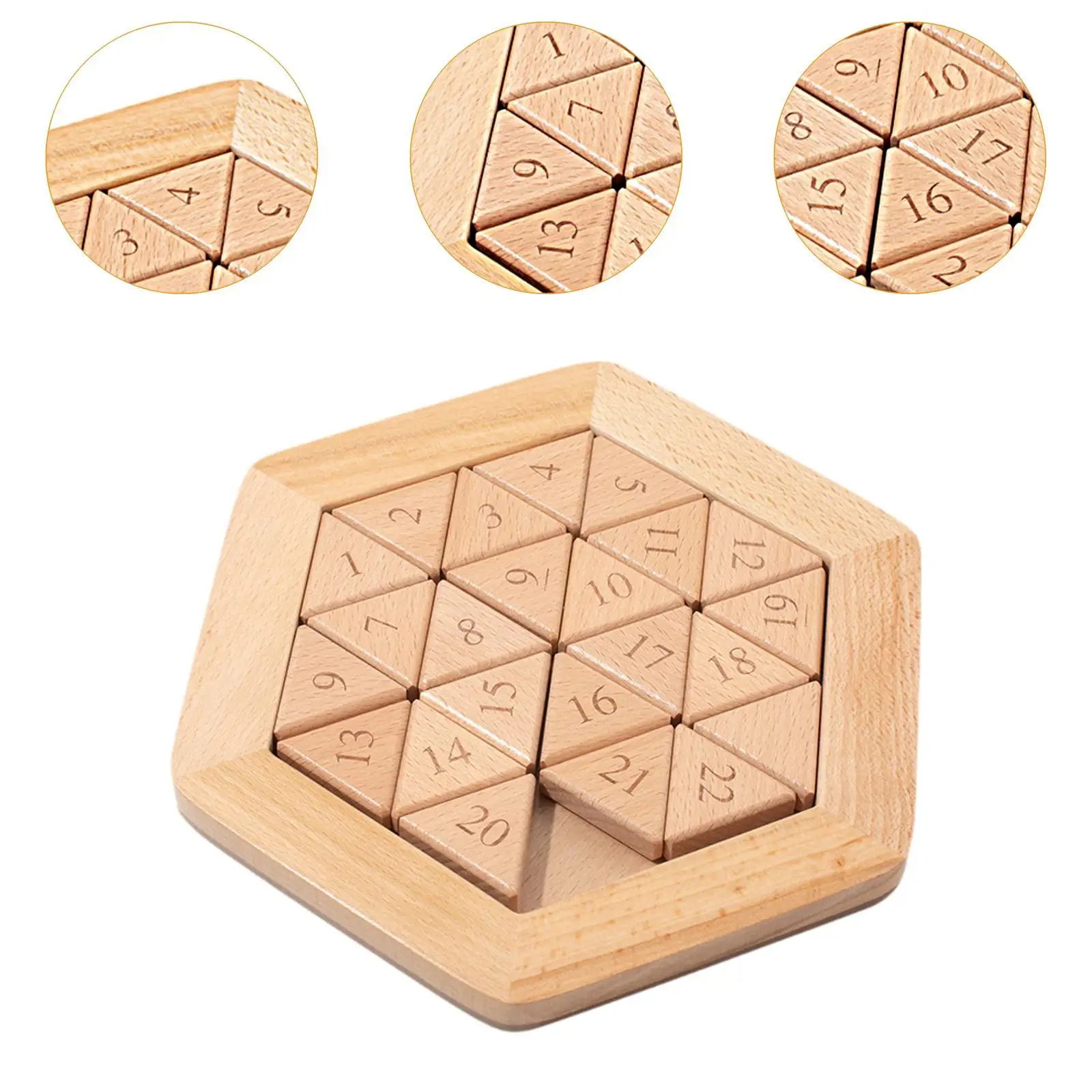 Number Slide Puzzle Educational Toys Math Toys Travel Brain Teaser Intelligence for Kids Party Toys Birthday Gifts Children