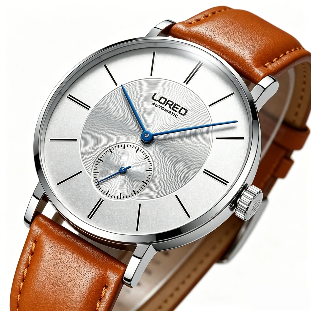 LOREO Men Watches Fashion Automatic Wrist Watches Men's Military Waterproof Sports Watch Male Clock Relogio Masculino