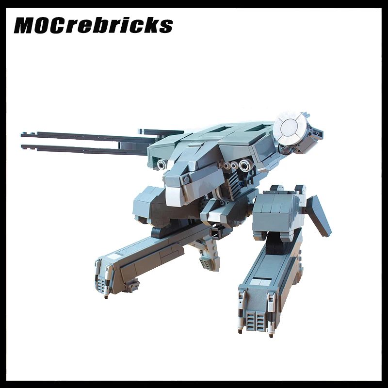 

MOC Mecha Alloy Equipment MGS Warrior Model Kids Education Toy Building Blocks Soldier Assemble Bricks Robot For Boy XMAS Gifts