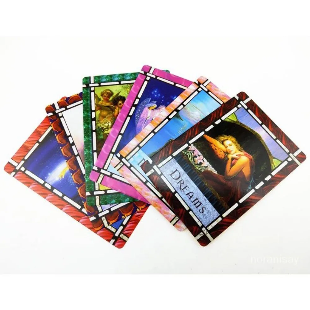 10.3*6cm Tarot Card Deck Healing Angel Oracle Card Tarot Healing with The Angels Leisure Party