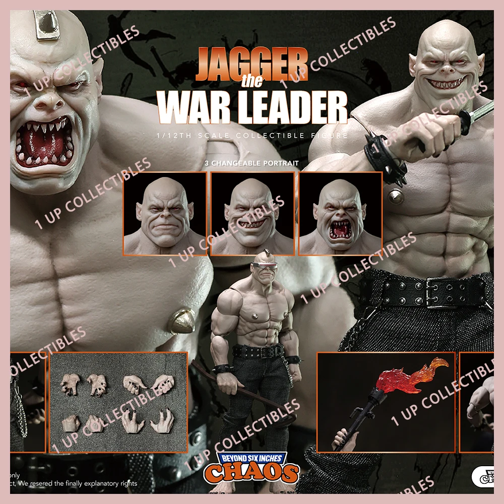 الفوضى No.003 1/12 JAGGER The WAR-LEADER مجموعة شخصيات الحركة Darknight Vigilante Batman: The Dark Knight يعود شخصيات قابلة للجمع #1