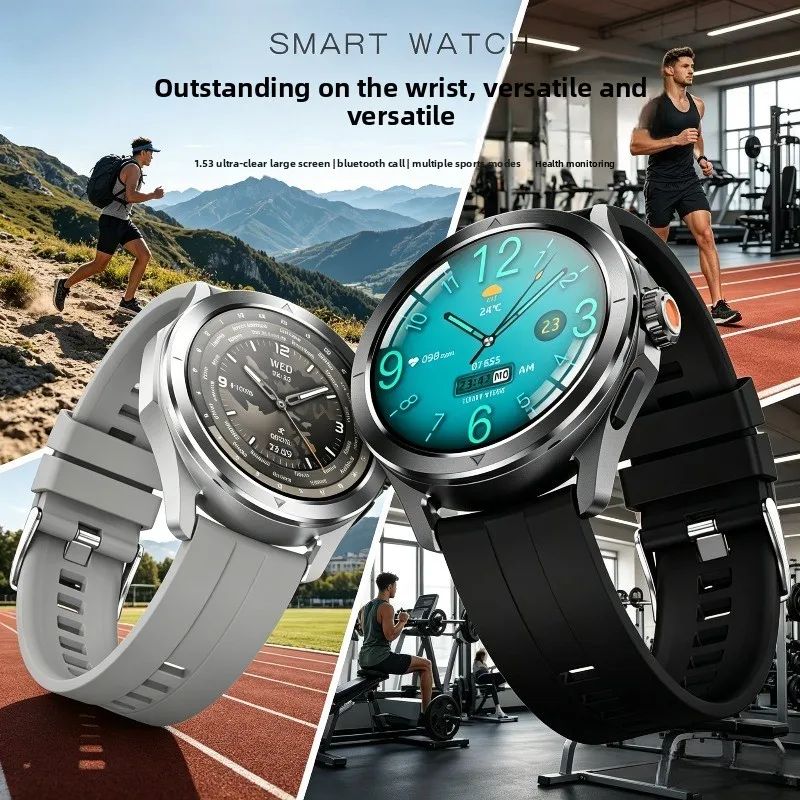 

2026 Xiaomi GPS Track Smart Watch Men AMOLED HD Screen Outdoor Sports Heart Rate NFC IP68 Waterproof Bluetooth Call Smart Watch