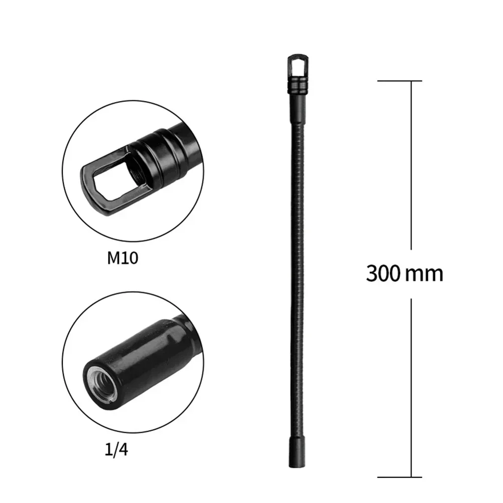 Microphone Bracket Connecting Hose Stand Gooseneck Extension Tube Pipe Length 300mm Live Streaming Tool Length 300mm Microphone