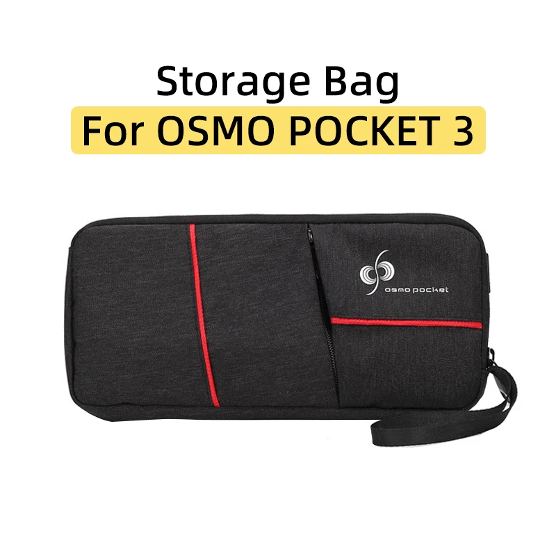 For DJI OSMO POCKET 3 Sports Camera Storage Bag Portable Handbag One Shoulder Bag Anti-splash Water Carrying Case Accessories